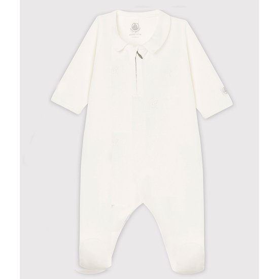 Dors Bien Zipp En Velours Marshmallow Mois De Petit Bateau Pyjamas