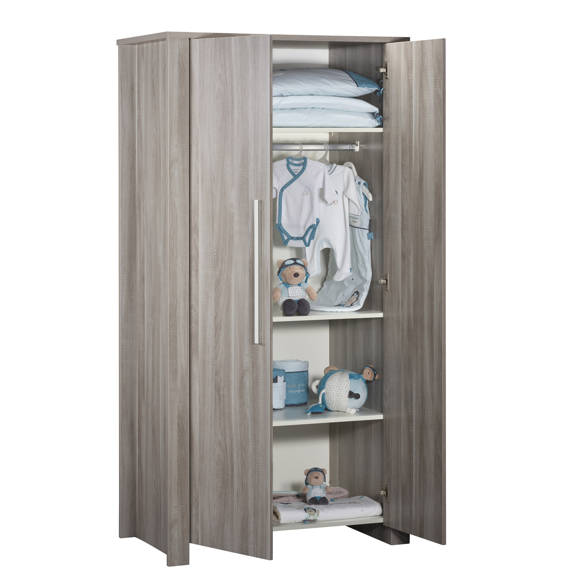 Pure Armoire 2 Portes Silex De Sauthon Baby S Sweet Home Chambre Pure