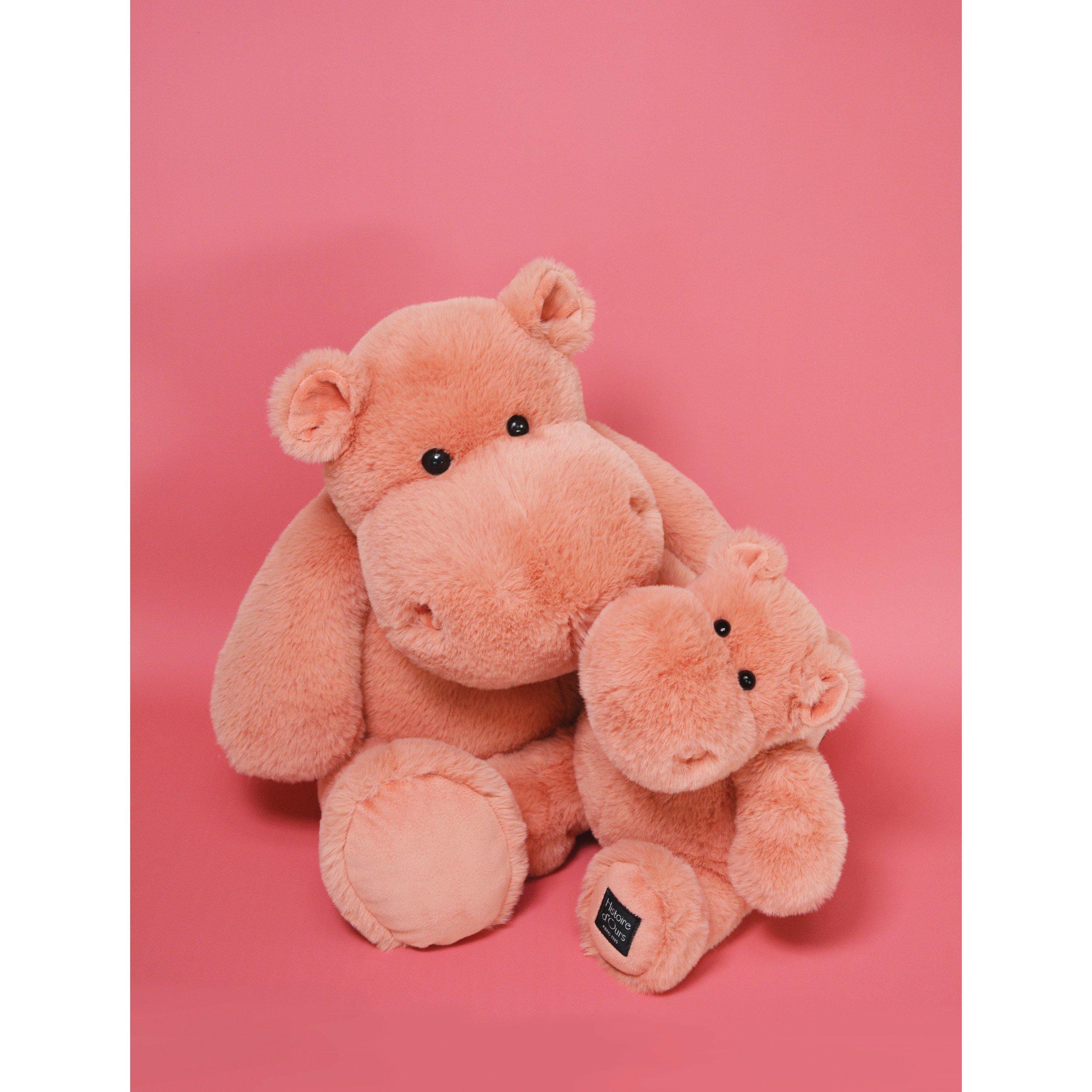 Les Hippos Peluche Hip Hug Cm De Histoire D Ours Peluches Aubert