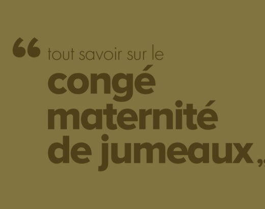 tout savoir sur le congé maternité de jumeaux