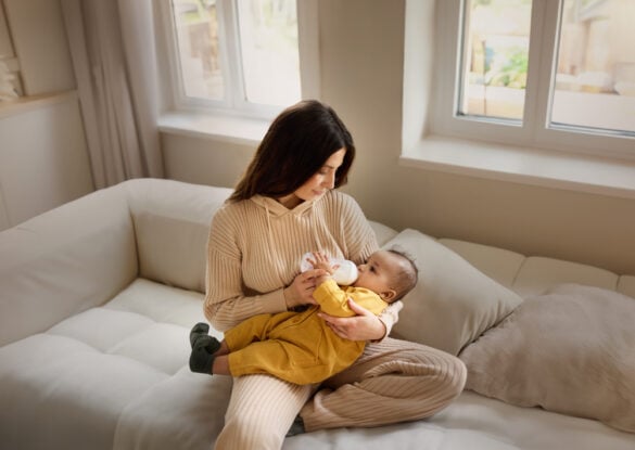 biberon parfait pour les tétés de votre bébé, découvrez la gamme perfect match de nuk