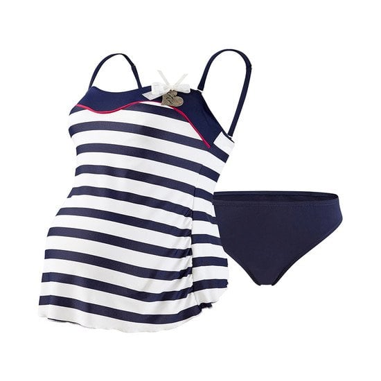 Maillot De Bain Marina Marine De Cache Coeur Maillots De Bain De Grossesse Aubert