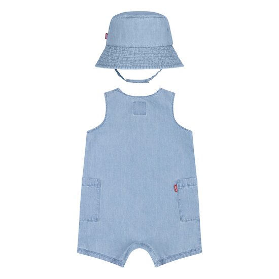 Ensemble Barboteuse + Bob Denim  de Levi's Kids