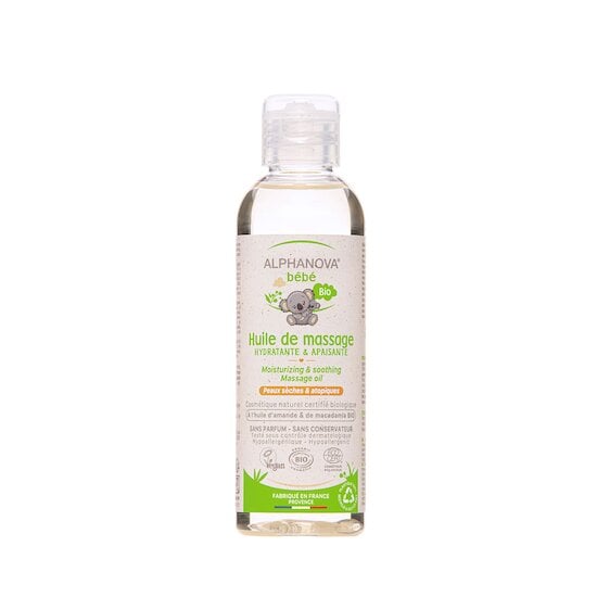 Huile de massage bio  100 ml de Alphanova bébé