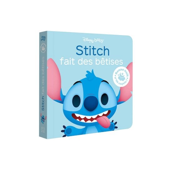 Disney Baby - Bonne nuit, p'tit coquin ! - Stitch fait des bêtises   de Hachette Jeunesse Disney