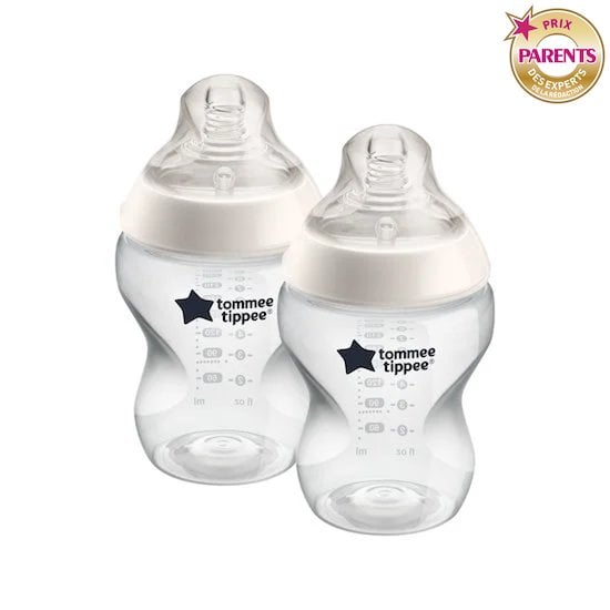 Biberon bébé unisexe en verre 120 ml First choice Winnie l'Ourson NUK 0-6  mois taille S