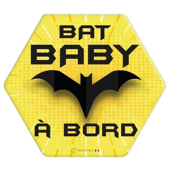 Bewudy Lot de 2 panneaux d'avertissement « Baby on Board » pour voiture  avec ventouses, autocollant « Baby on Board » pour voiture - Réutilisable -  Jaune (Back Off) : : Bébé et Puériculture