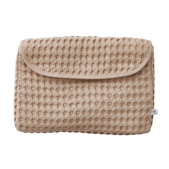 Trousse Coton Gaufre Latte  de BB&Co