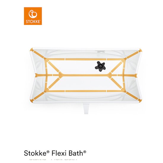 Baignoire Flexi Bath™ XL Blanche de Stokke®, Baignoires : Aubert