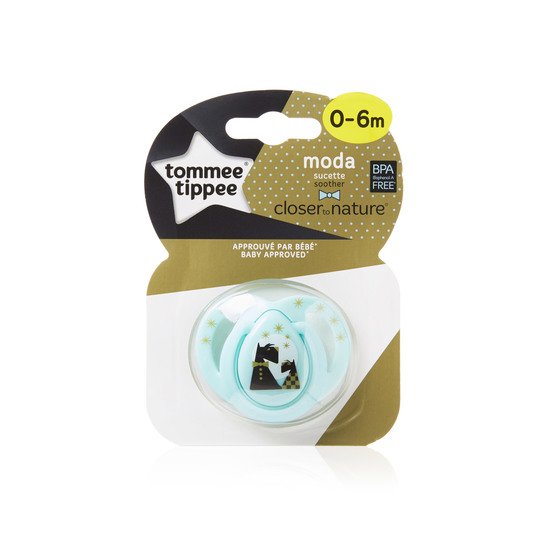 Sucette Moda Garçon 0-6 mois de Tommee Tippee, Sucettes : Aubert Belgique