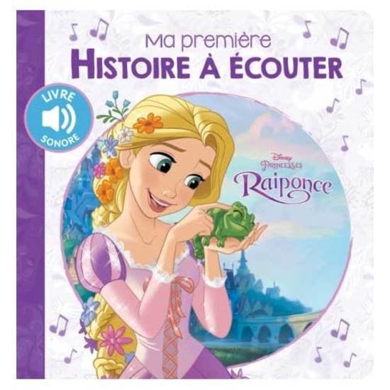 Premières chansons Raiponse  de Hachette Jeunesse Disney
