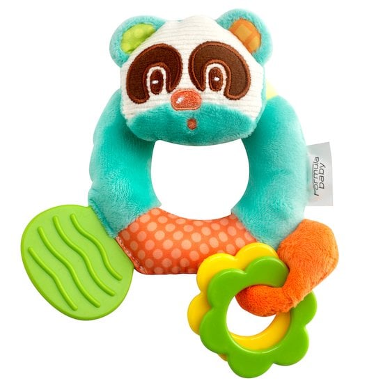 Panda hochet anneau de dentition Multicolore  de Formula Baby
