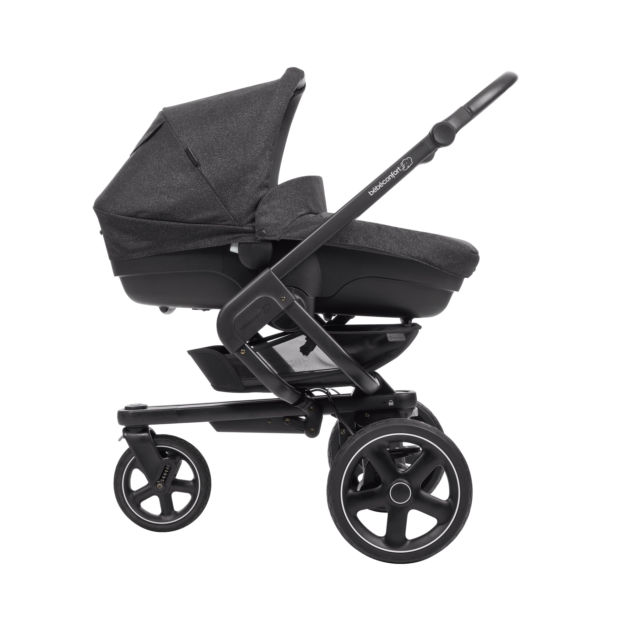 Nova 3 Roues Sparkling Grey De Bebe Confort Poussettes Polyvalentes Aubert