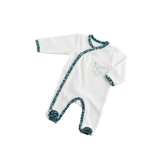 Promenons-nous Pyjama sans col Tilleul 3 mois de Sauthon Baby Déco