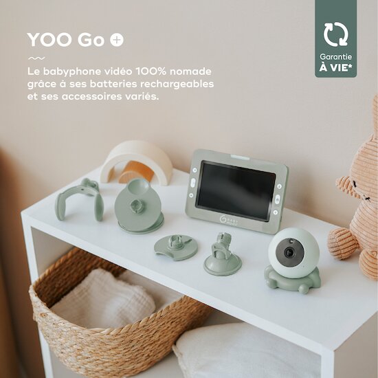 OBVHNUA Babyphone Camera Moniteur Vidéo Bebe Surveillance sans Fil