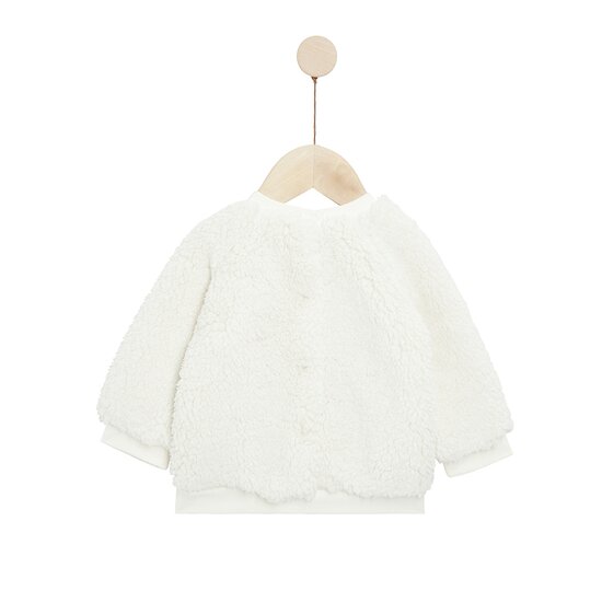 Golden Winter Sweat en fourrure Ecru Peluche  de P'tit bisou