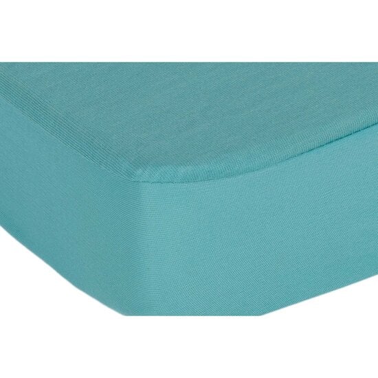 Drap Housse Tencel Vert d'eau 90 x 200 cm de B-Sensible