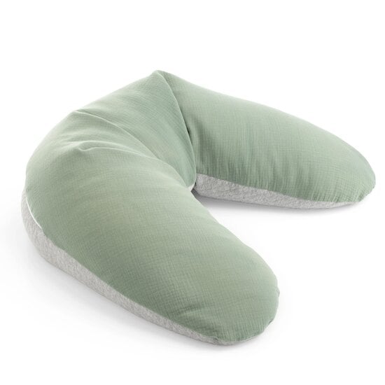 Coussin de maternité bi-confort Gris / Sauge  de Maïka