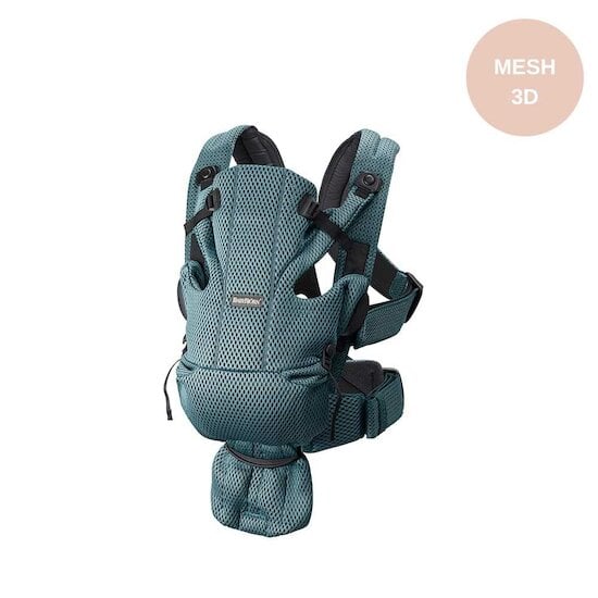 Porte-bébé Move Vert Sauge Mesh 3D  de BabyBjörn