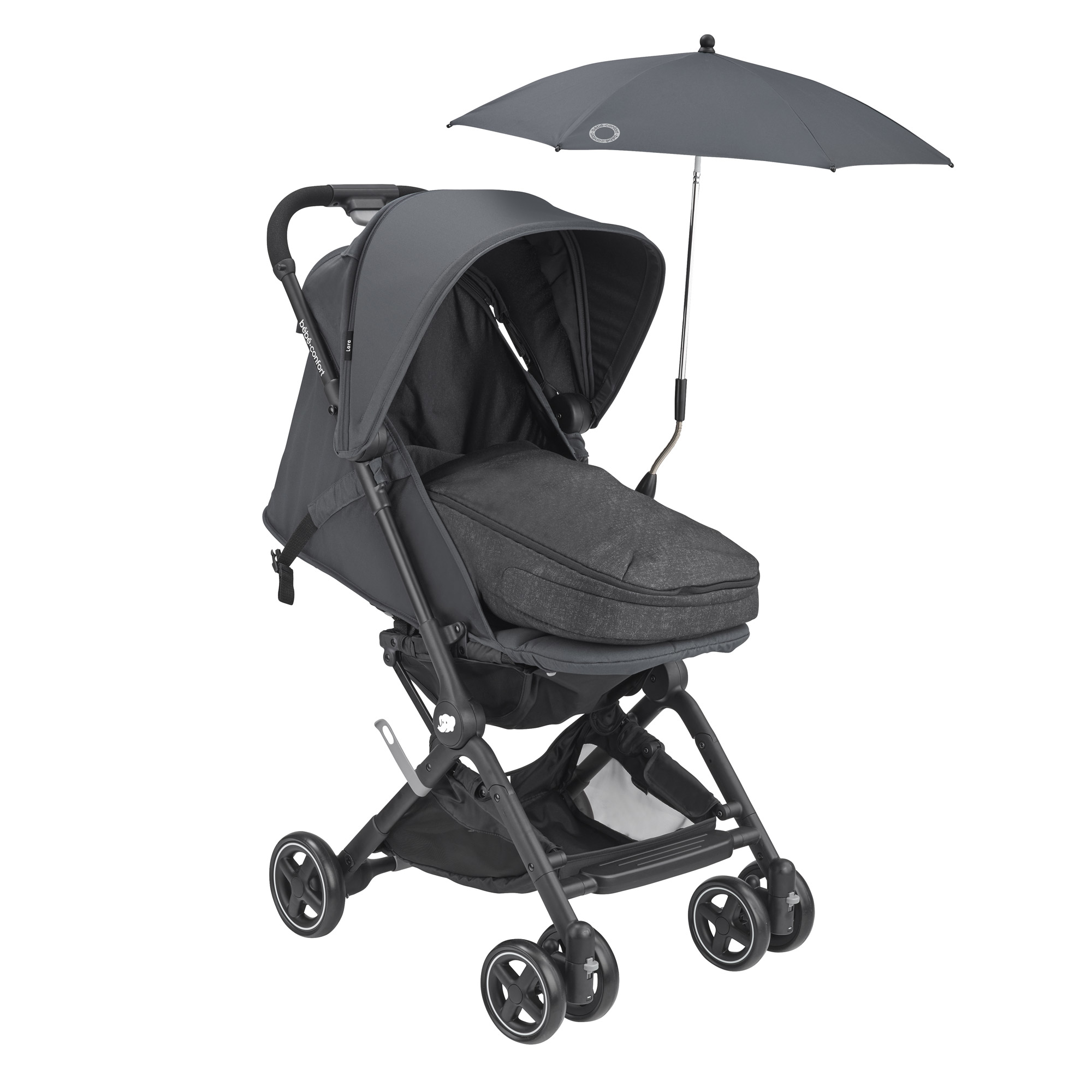 Lara 2 Essential Black De Bébé Confort, Poussettes Citadines : Aubert