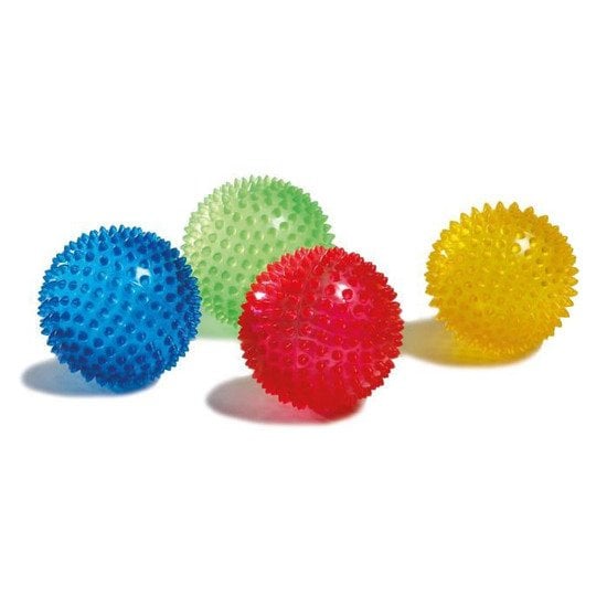 Lot De 4 Balles Sensorielles Transparentes De Bsm Balles Ballons Aubert