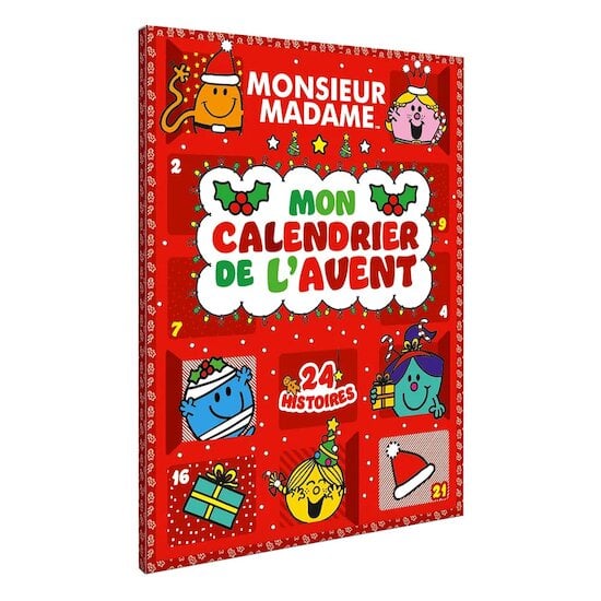 Les Monsieur Madame - Calendrier de l'Avent 2024   de Hachette Jeunesse