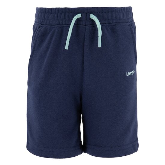 Short droit en molleton Bleu 9 mois de Levi's Kids