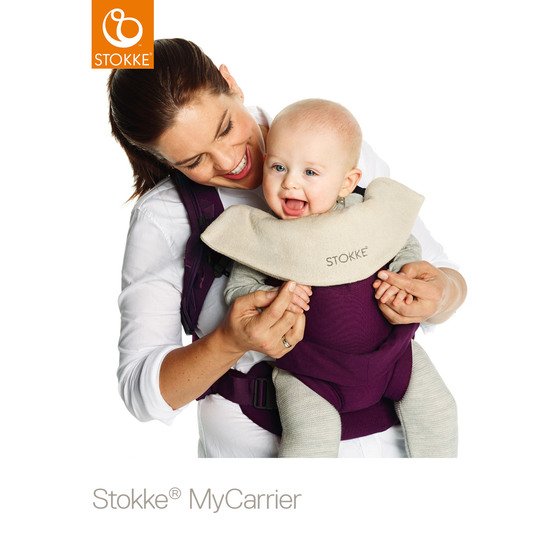 Porte Bebe Mycarrier Bleu De Stokke Porte Bebe Ventral Aubert