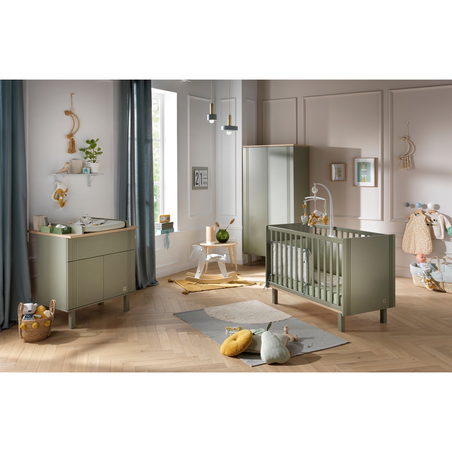 Sauthon Lit Bébé Access Bois - 60 x 120 cm - Lit bébé Sauthon sur L'Armoire  de Bébé