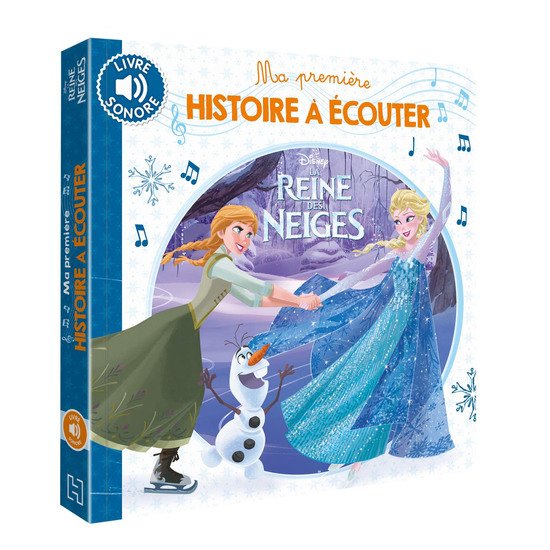 La Reine des Neiges : mon coffret de livres CD - Disney - Disney Hachette -  Livre + CD Audio - Les Traversées PARIS