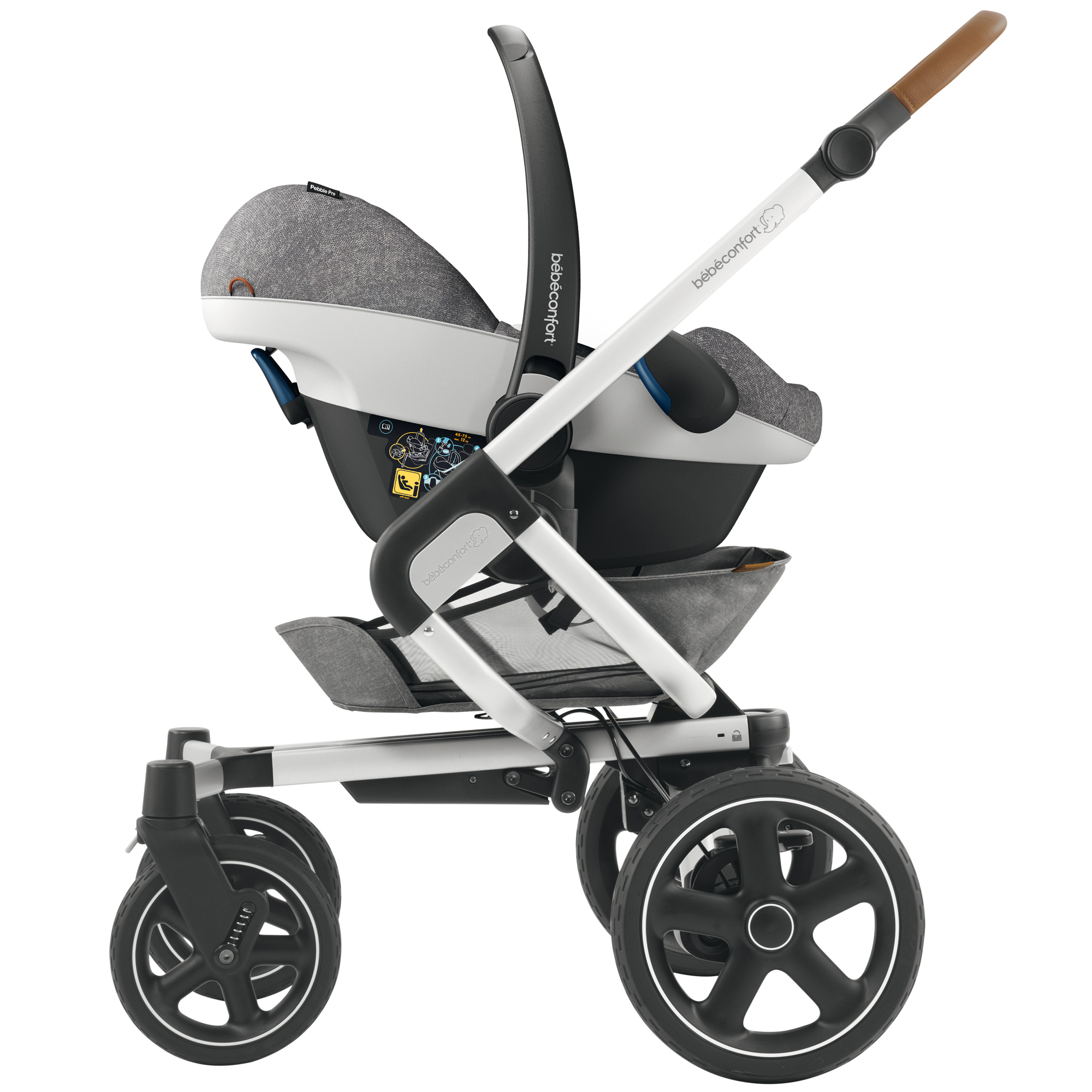 Pebble Pro I Size Nomad Grey De Bebe Confort Siege Auto Groupe 0 13kg Aubert