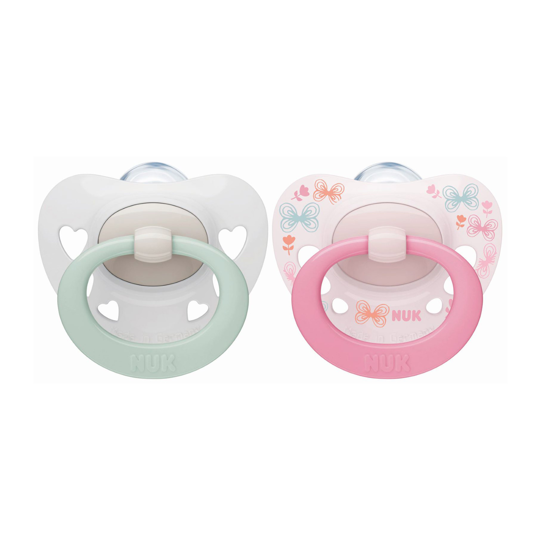Nuk Sucette Silicone Star Day & Night 0-6 mois Chat/Etoiles