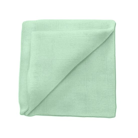 Lange 60 x 60 cm Light Green  de Zewi Bébéjou