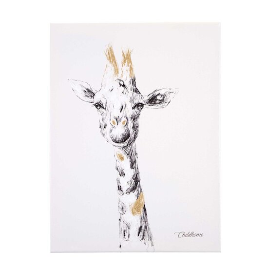 Peinture Girafe 30 x 40 cm de Childhome