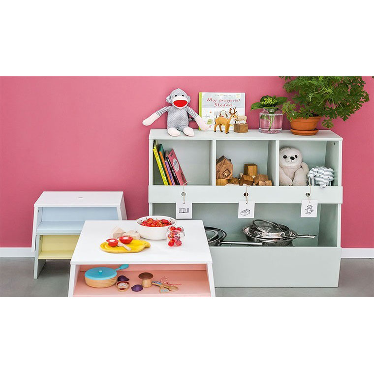 Rangement Jouets vert - Collection Tuli