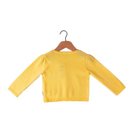 Marin Poétique Cardigan Jaune Cire  de P'tit bisou