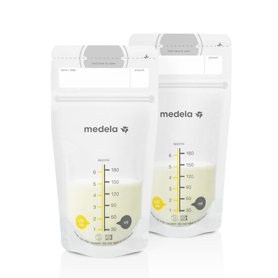 Sachets de conservation pour lait maternel - lot de 50   de Medela