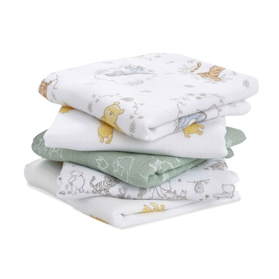 Langes pour bébé, lange lavables en tissu, coton : Aubert
