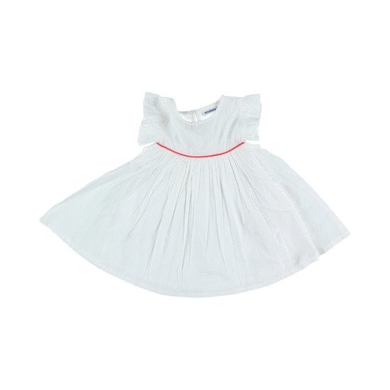 Robe collection Peps Girl Blanc 9 mois de Noukies