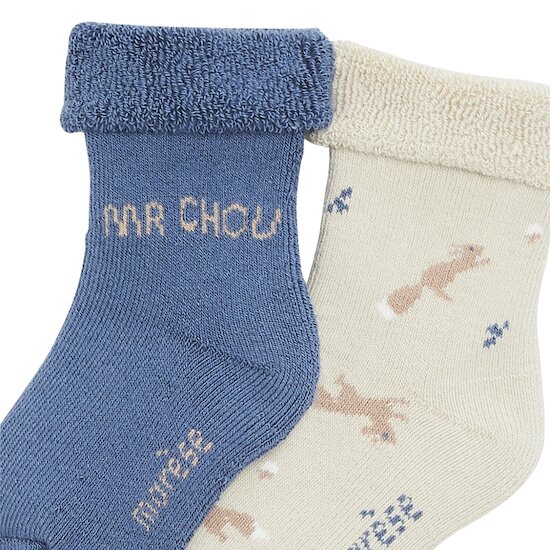 Mon écureuil chou Lot de 2 chaussettes   de Marèse