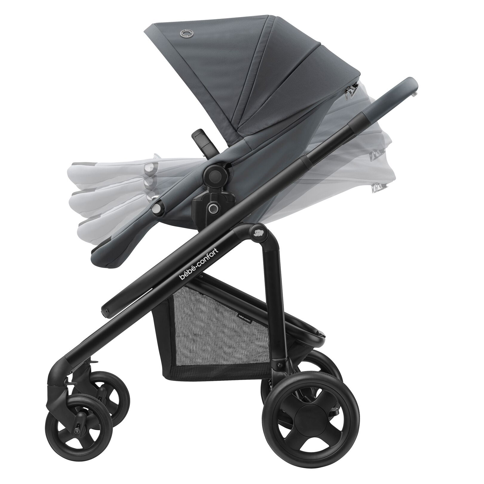 Lila Cp Poussette Essential Graphite De Bebe Confort Poussettes Polyvalentes Aubert