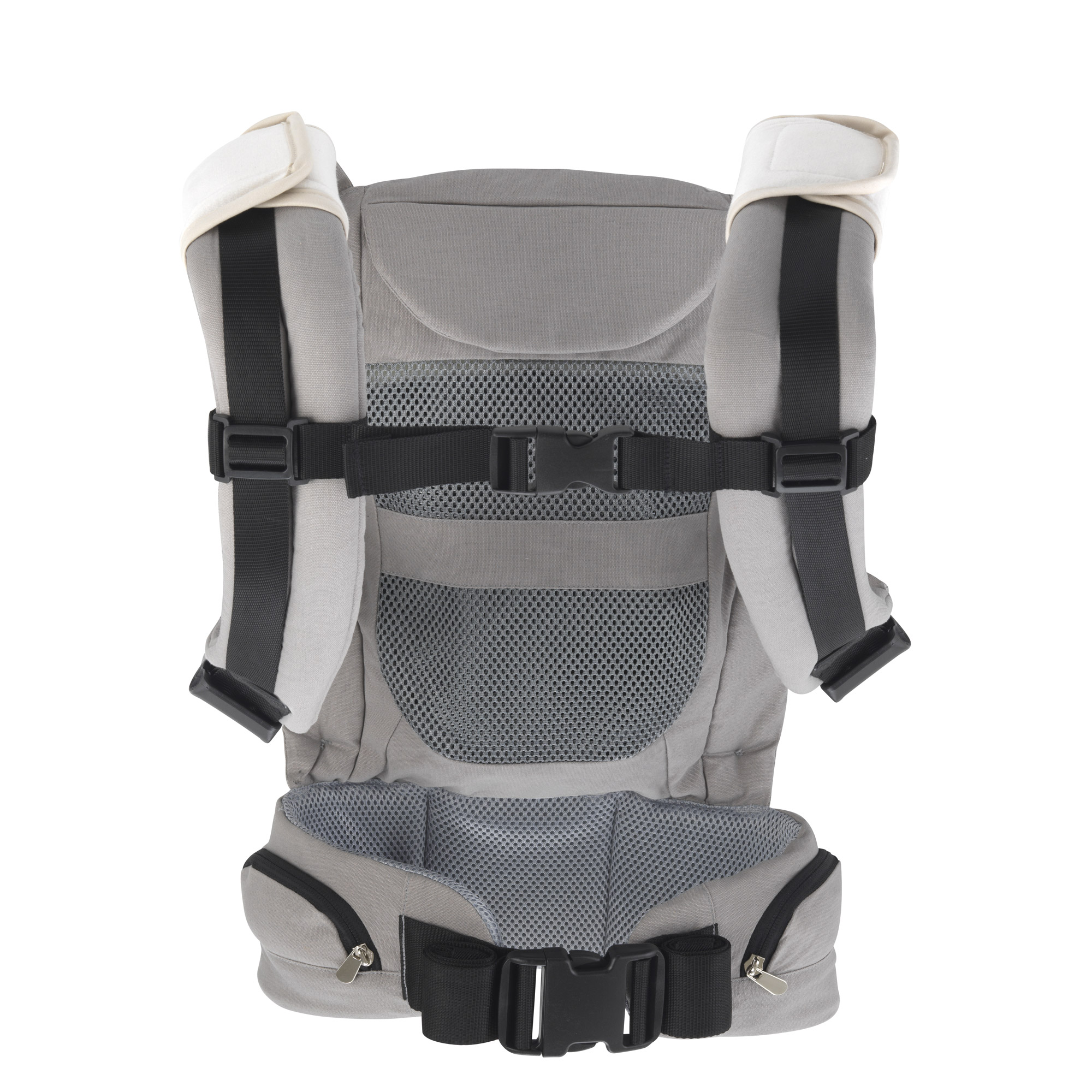 Porte bébé ergonomique gris 0-36 mois