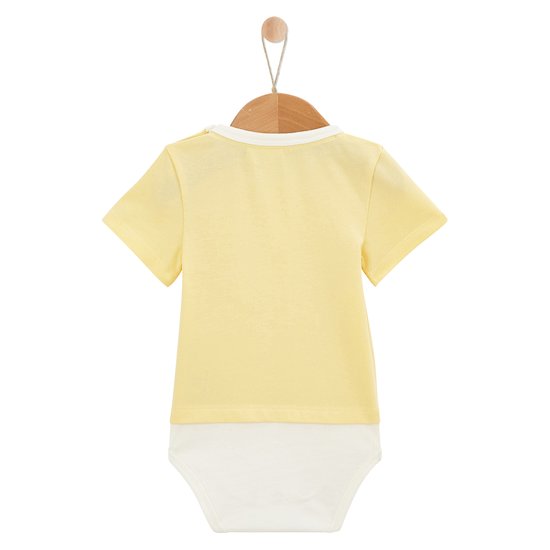 Sweet Summer Ensemble body jaune mimosa  de P'tit bisou