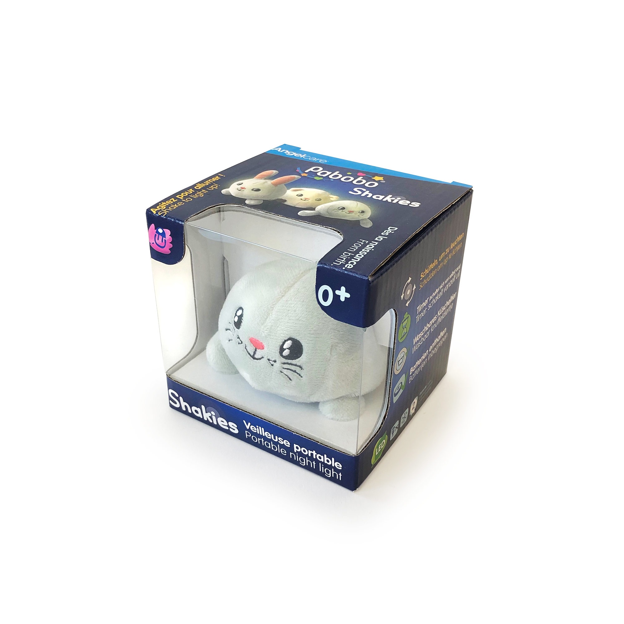 Veilleuse peluche phoque - 3 in 1 Sounds and Lights Soothing Pal