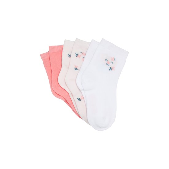 Mes Essentiels Lot 3 Paires de Chaussettes Fleur 17/18 de P'tit bisou