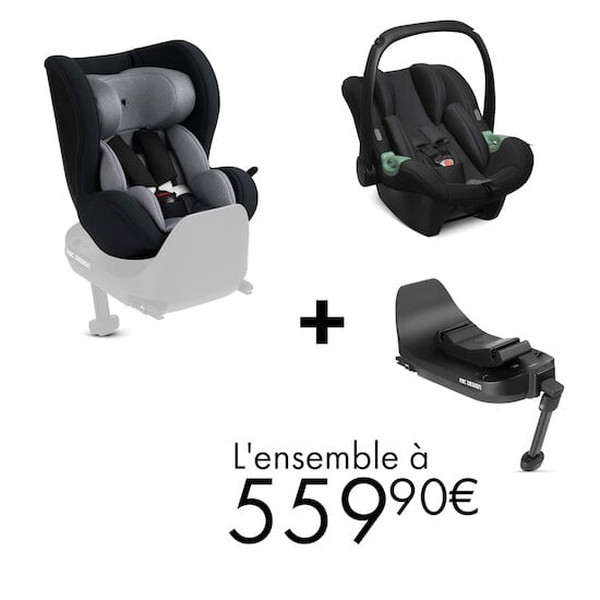 Offre ABC Design : Coque + siège jusqu'à 4 ans + base rotative = 559,90€   de ABC Design