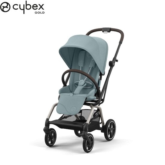 Poussette Eezy S Twist+2 Taupe Stormy Blue  de CYBEX