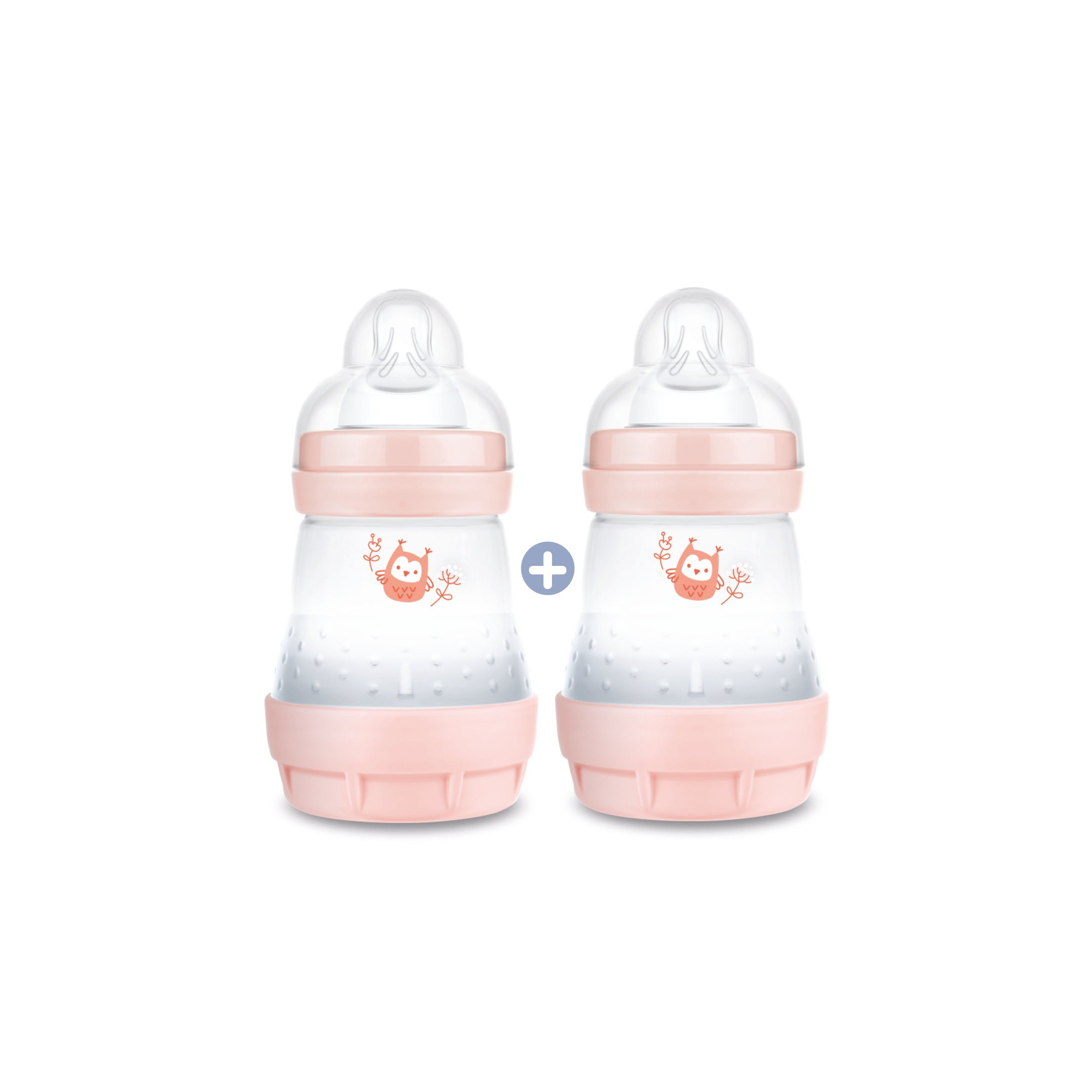 Verre bébé rose en Silicone 160 ml - Made in Bébé
