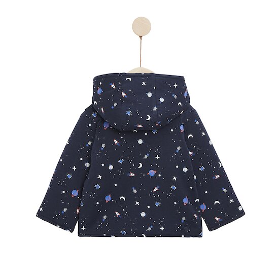 Mr Constellation Veste à capuche Print Univers  de P'tit bisou