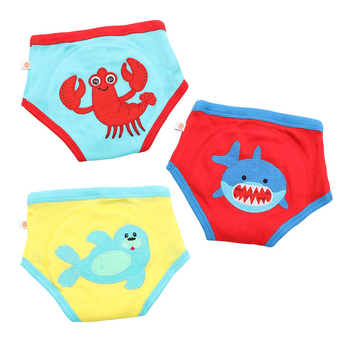 Lot de 3 culottes d'apprentissage Océan 3-4 ans de Zoochini